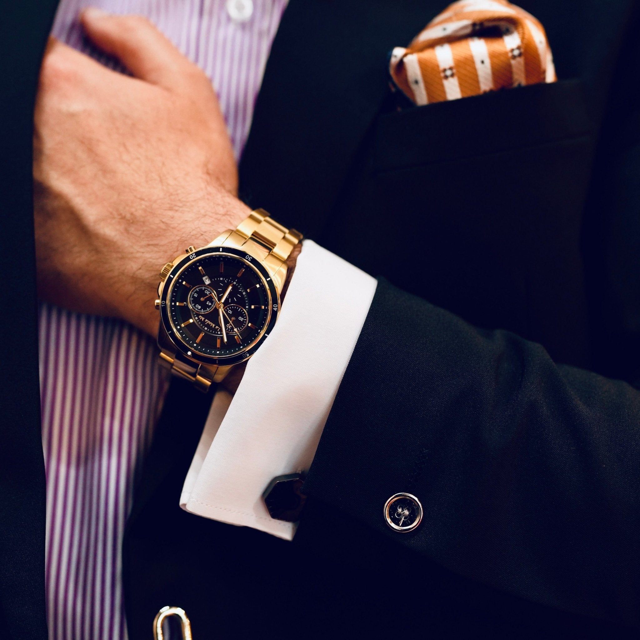 B - Business Black Suit - Von Günther zu WindWatches