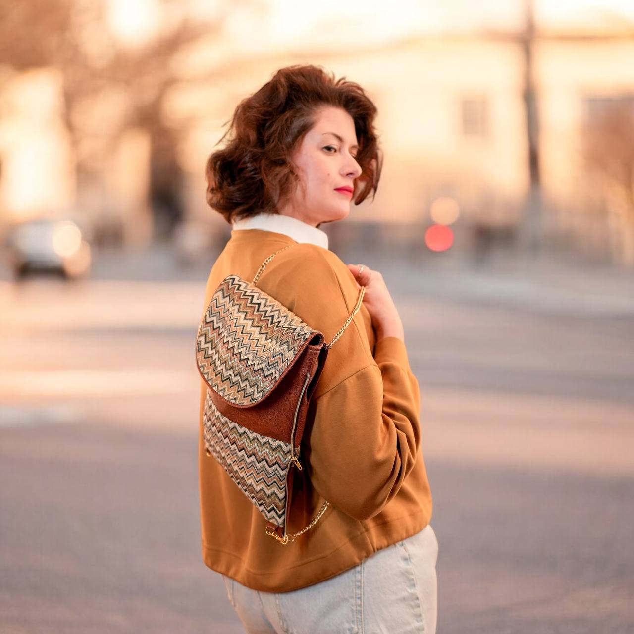 Bag Jane (big), vegan, artificial leather, 4 in 1 - Von Günther zu WindBag