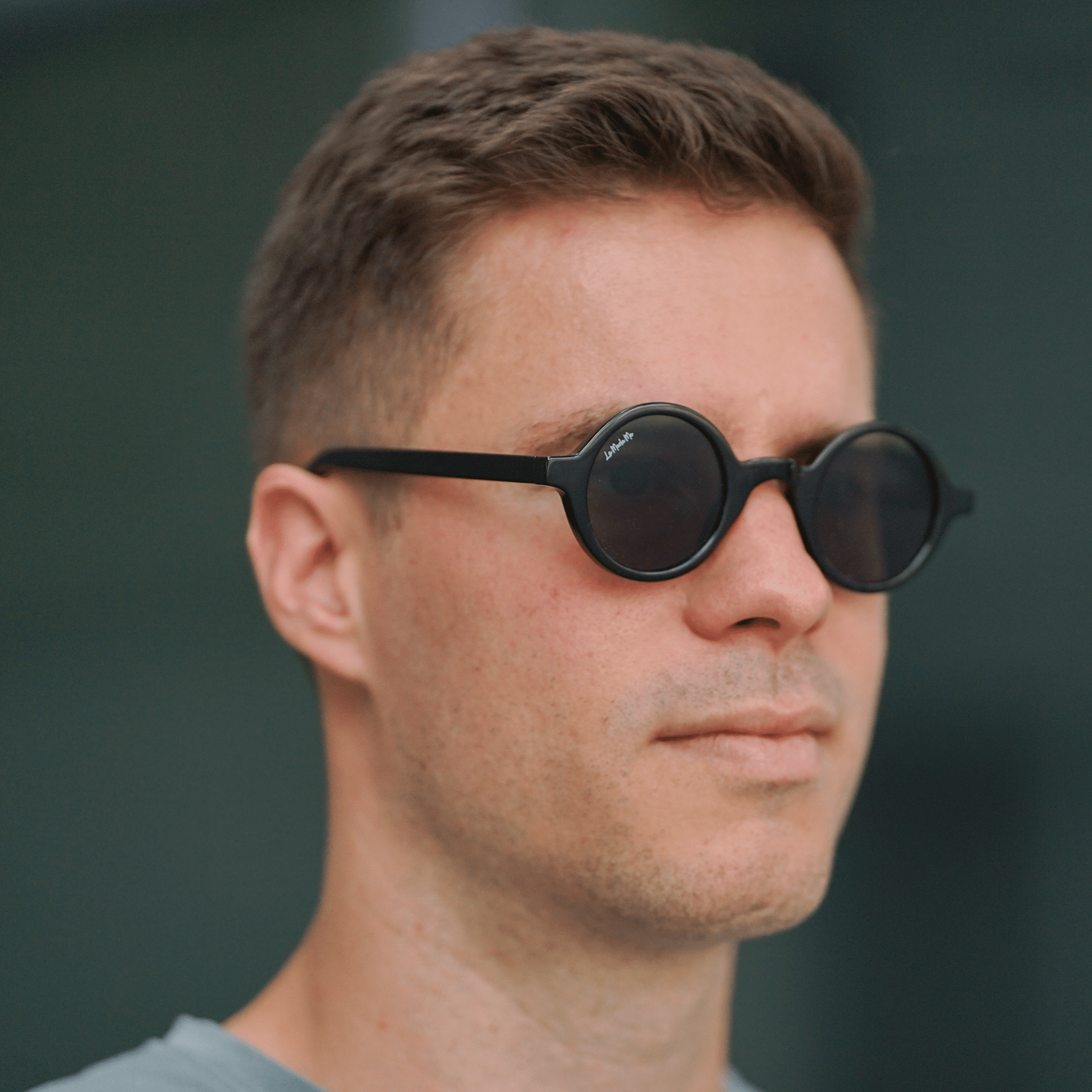 Barcelona Black Sunglasses - Minimalist Acetate UV400 - Von Günther zu WindSunglasses