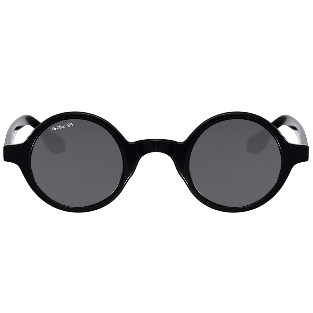 Barcelona Black Sunglasses - Minimalist Acetate UV400 - Von Günther zu WindSunglasses