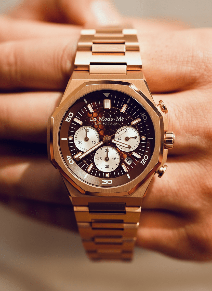 Crimson Horizon Maroon Watch - Premium Luxury Timepiece - Von Günther zu WindWatches