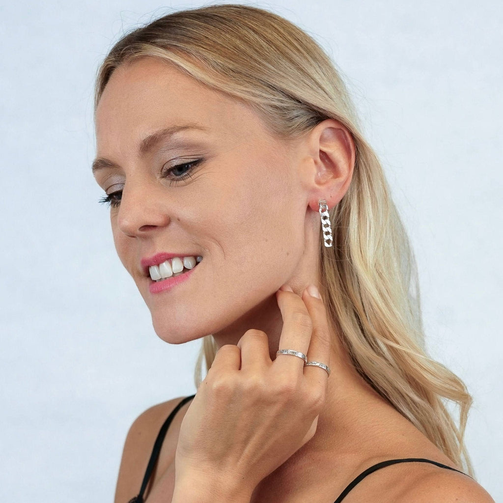 Earrings Braided snakes - Von Günther zu WindEarrings