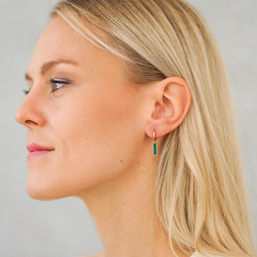 Earrings Fresh - Gold Plated Modern Fresh Design - Von Günther zu WindEarrings