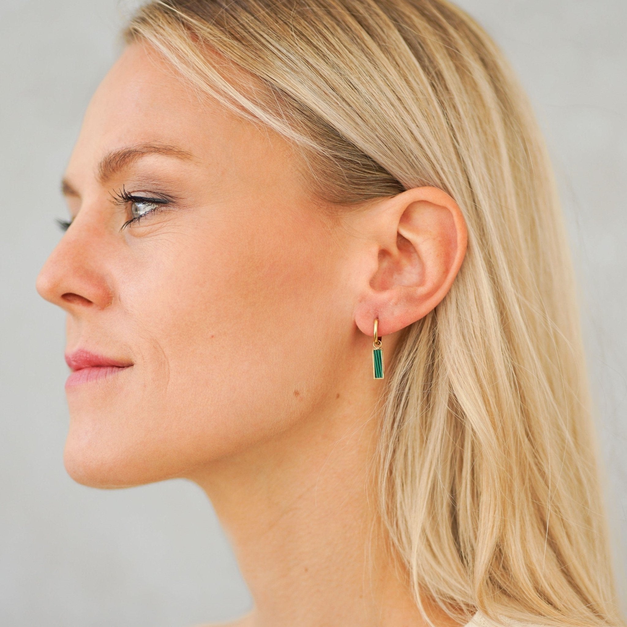 Earrings Fresh - Gold Plated Modern Fresh Design - Von Günther zu WindEarrings