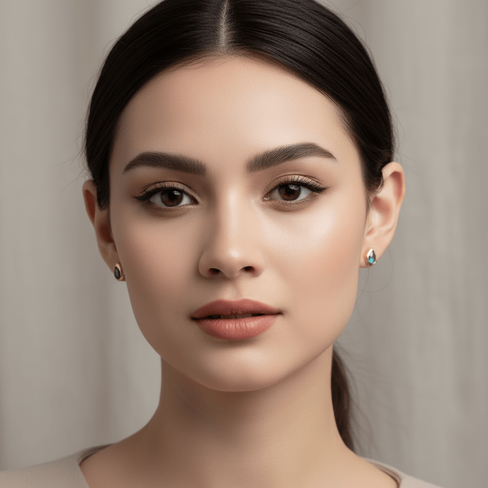 Earrings Iris - Sterling Silver Labradorite Teardrop Earrings - Von Günther zu WindEarrings