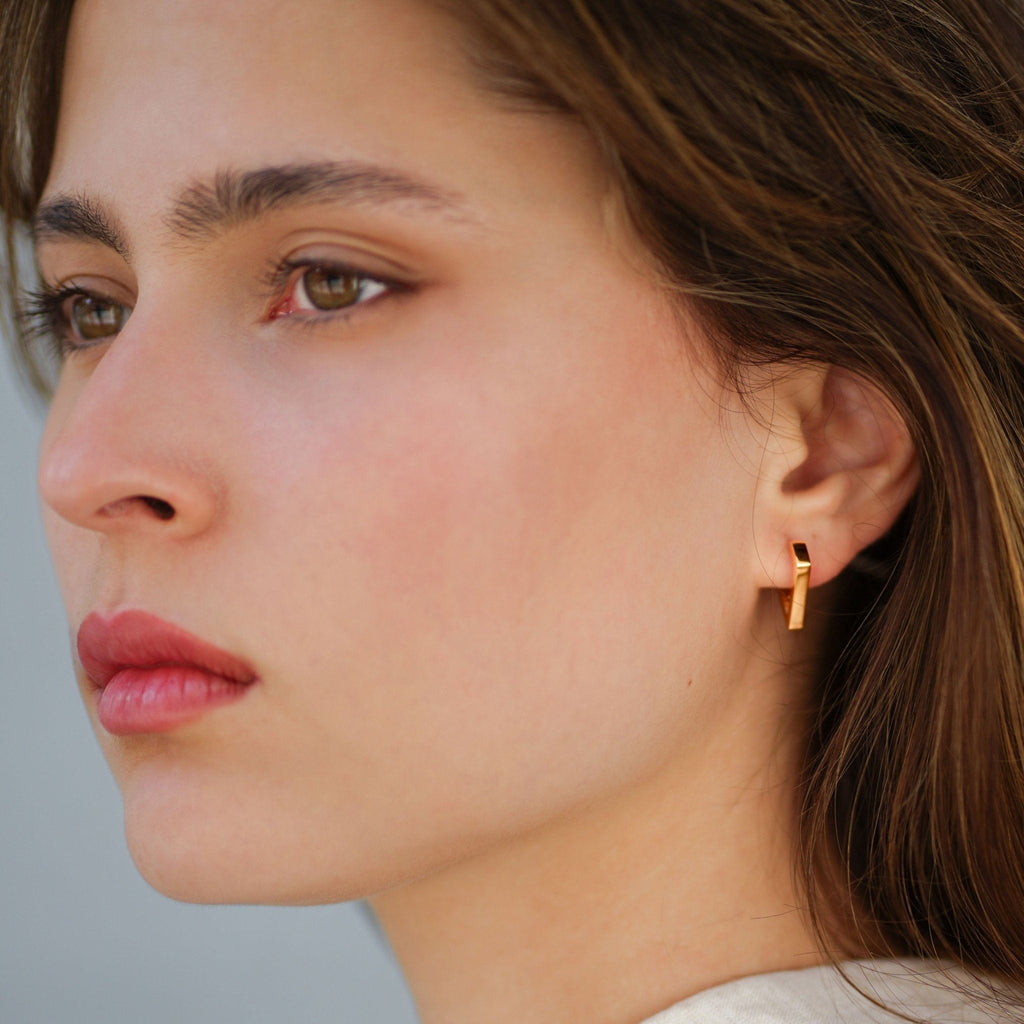 Earrings Jules - Gold Plated Sophisticated Earrings - Von Günther zu WindEarrings