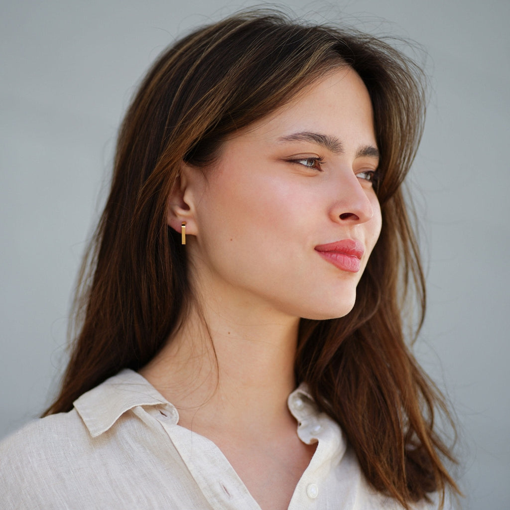 Earrings Jules - Gold Plated Sophisticated Earrings - Von Günther zu WindEarrings