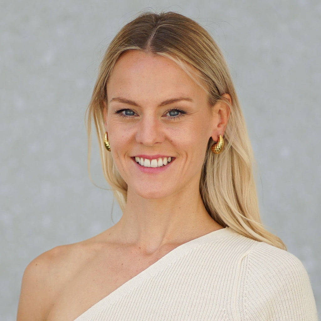 Earrings Selena - Gold Plated Elegant Statement Earrings - Von Günther zu WindEarrings