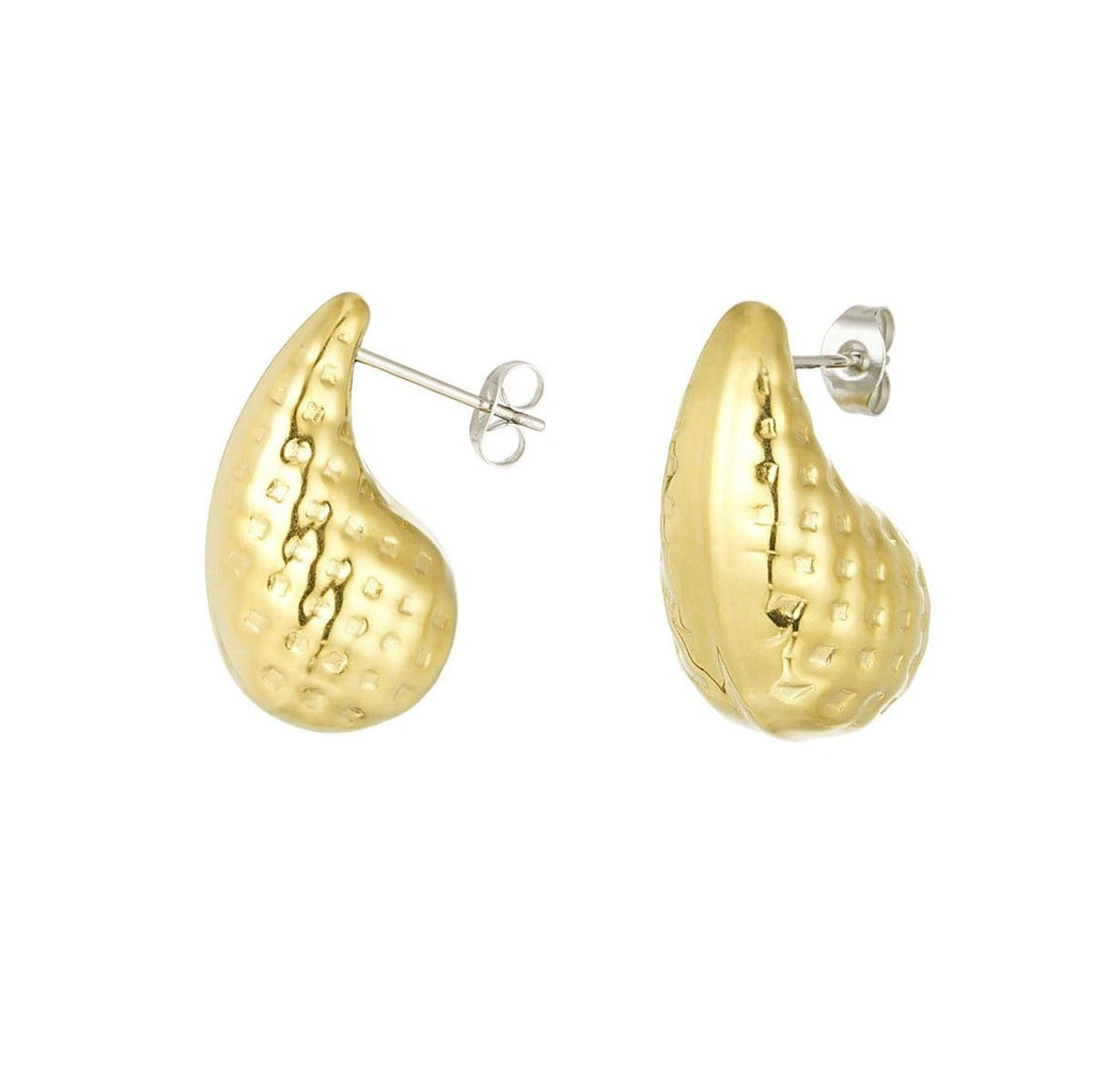 Earrings Selena - Gold Plated Elegant Statement Earrings - Von Günther zu WindEarrings