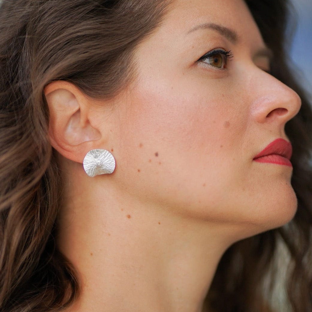 Earrings Touch - Gold Plated Stainless Steel Elegant Earrings - Von Günther zu WindEarrings