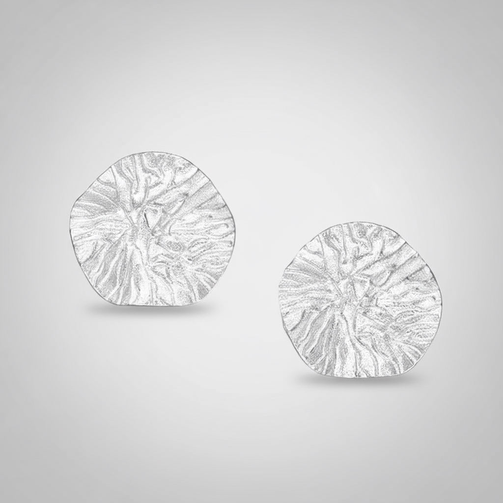 Earrings Touch - Gold Plated Stainless Steel Elegant Earrings - Von Günther zu WindEarrings