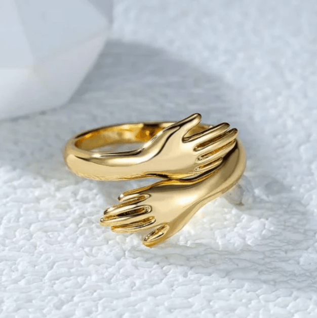 Hugging Arms Adjustable Ring - Von Günther zu WindRing