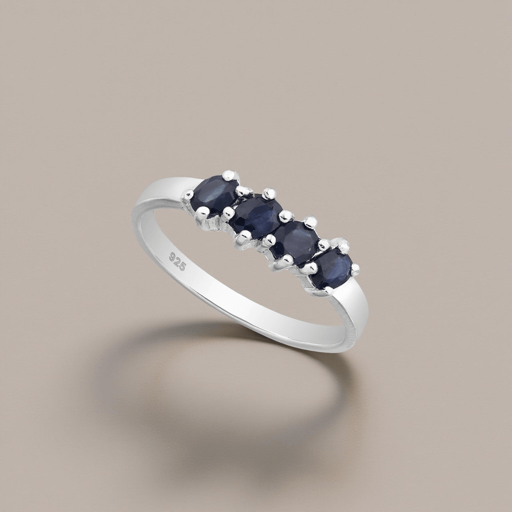 Ring Night - Sterling Silver Elegant Evening Ring