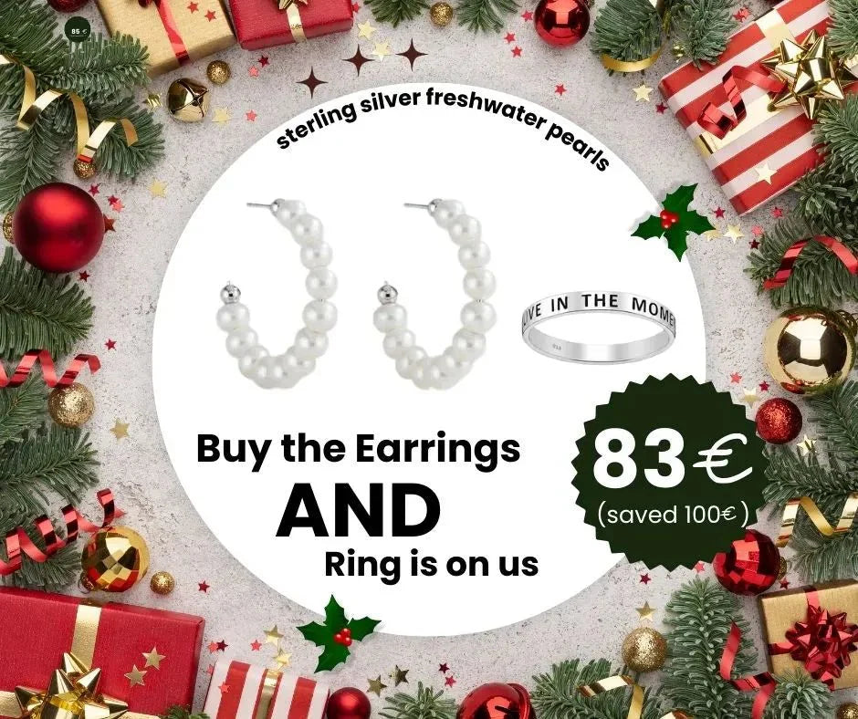 Silver Earrings + Free Ring – Limited Bundle