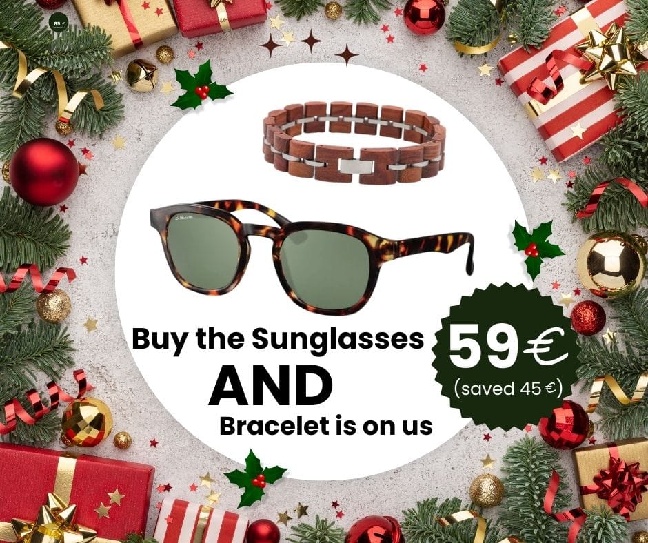 Sunglasses Zoe + Free Bracelet Lignum – Limited Bundle