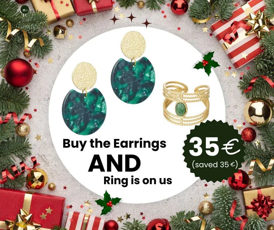 Polly Earrings + Free Ring – Limited Bundle - Von Günther zu Windn/a