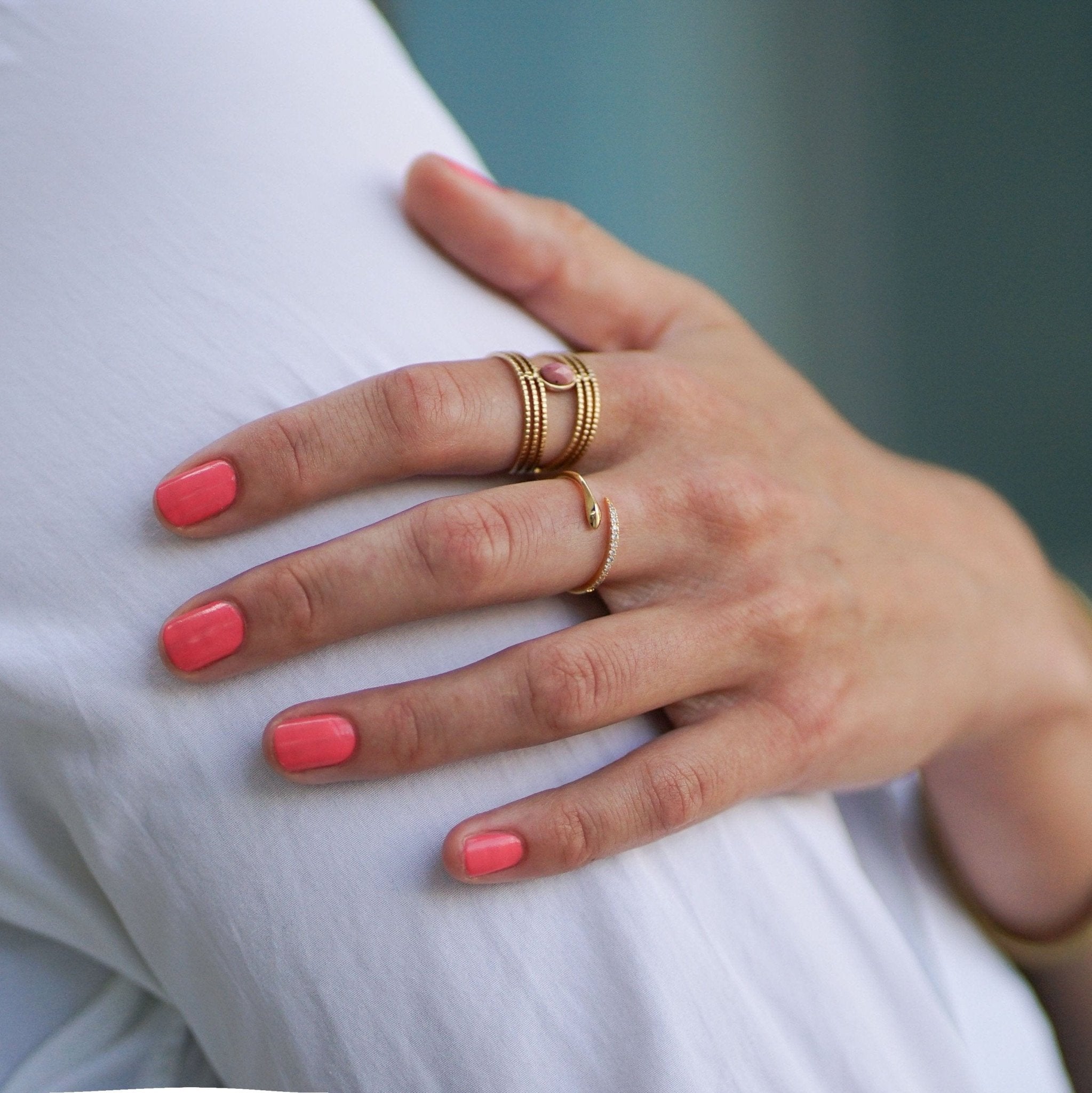 Ring Fiona - Sterling Silver Elegant Ring - Von Günther zu WindRings
