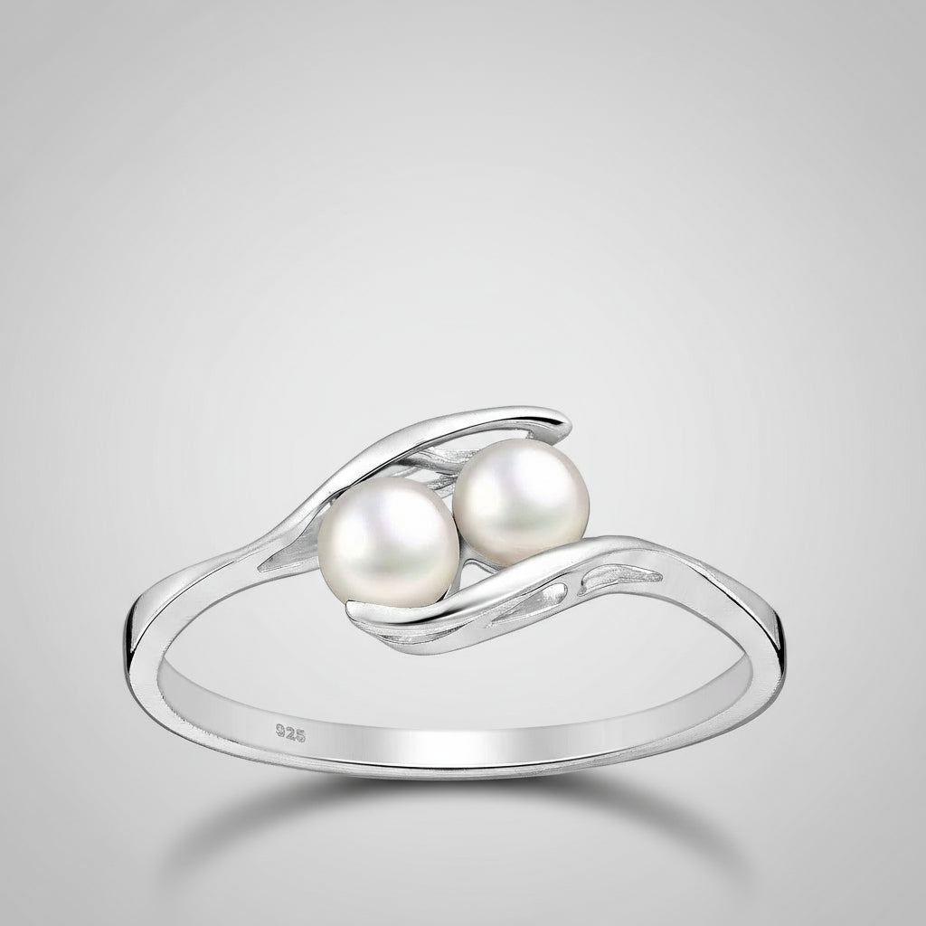 Ring Peace - Sterling Silver Minimalist Peace Symbol Ring - Von Günther zu WindRings