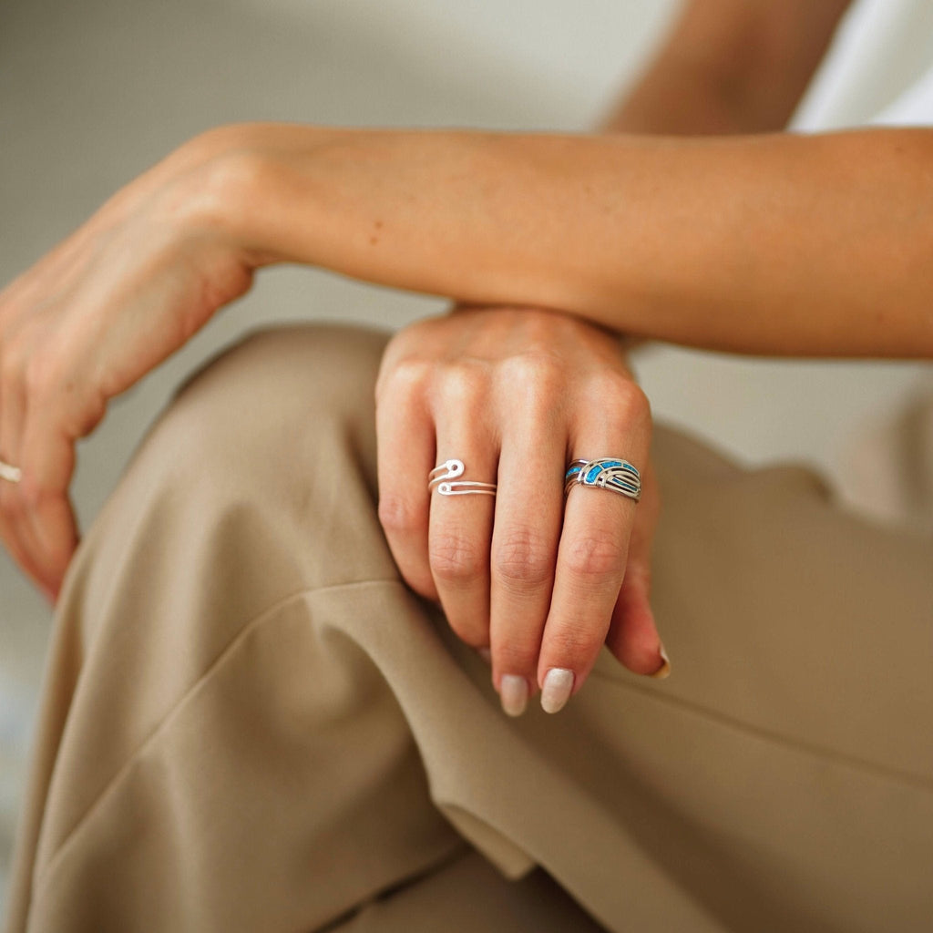 Ring Sky - Sterling Silver Celestial Ring - Von Günther zu WindRings