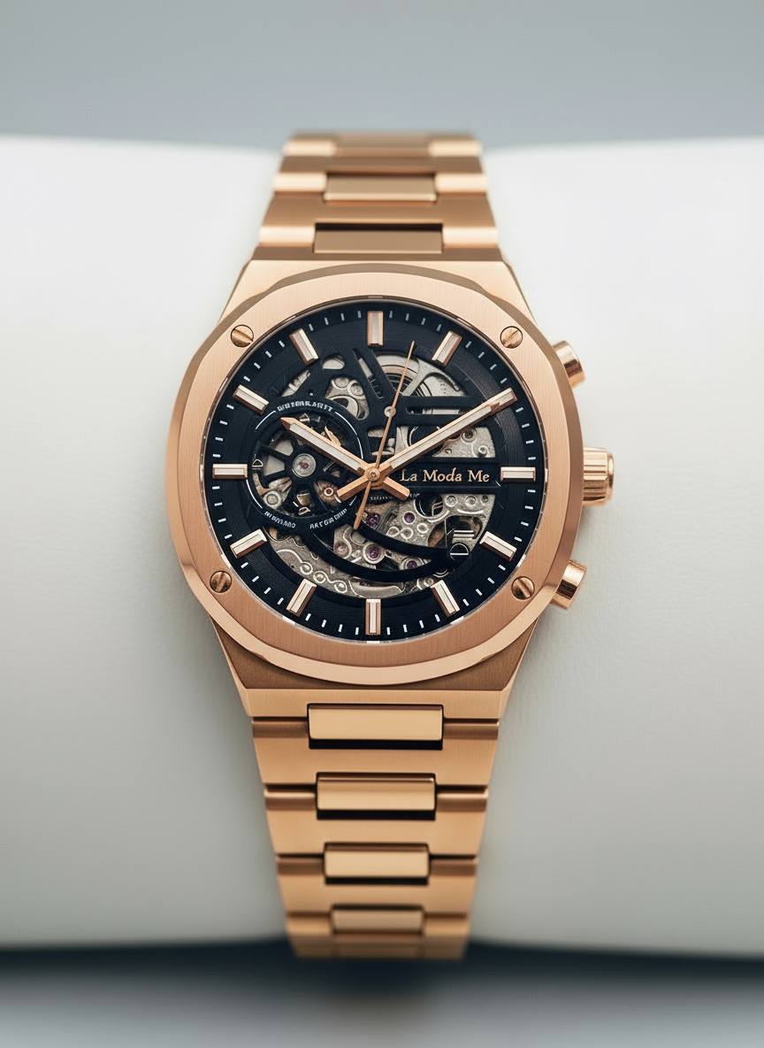 Rubros Jewel Gold Watch - Luxury Gold Timepiece - Von Günther zu WindWatches