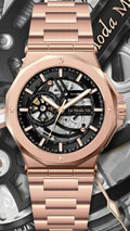 Rubros Jewel Gold Watch - Luxury Gold Timepiece - Von Günther zu WindWatches