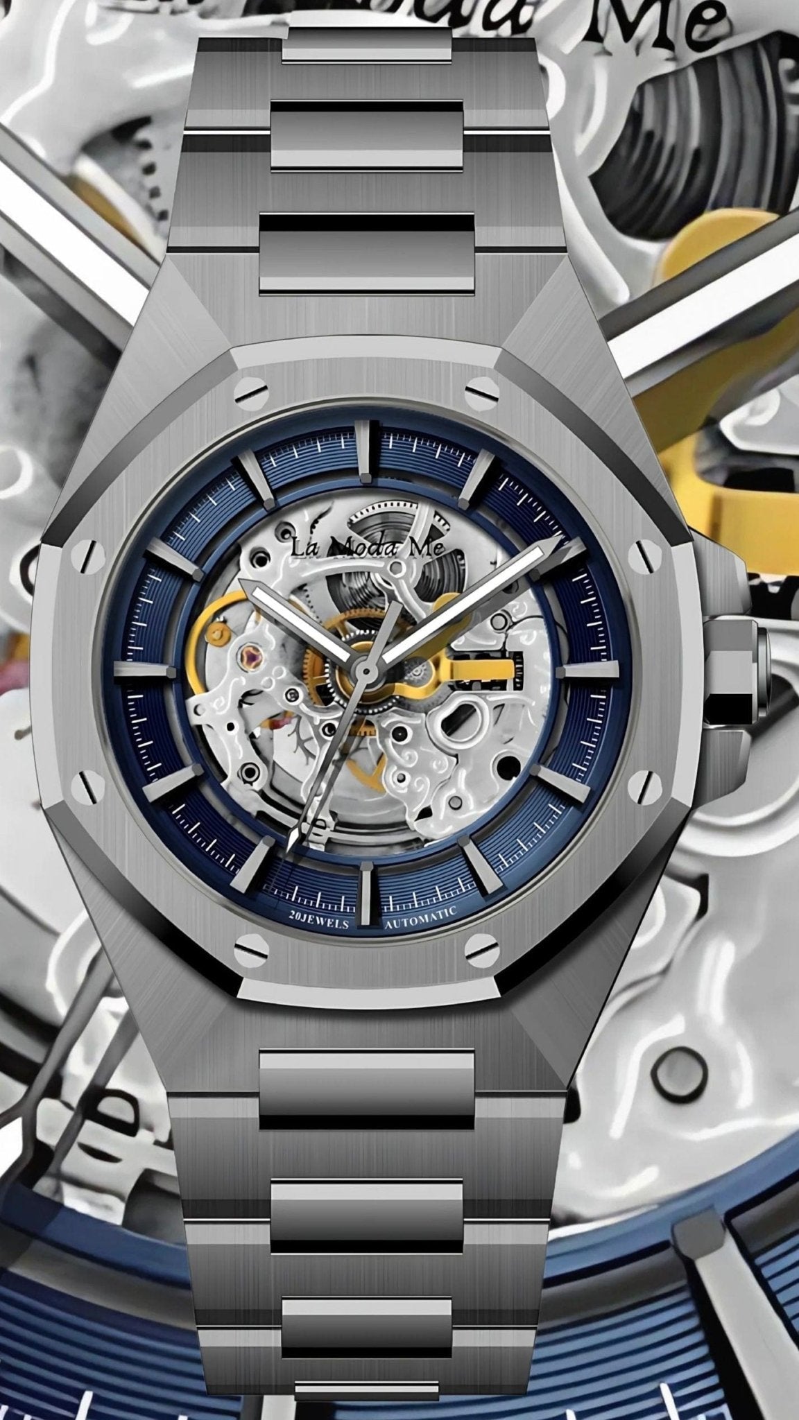 Space Mission Deep Blue Watch - Premium Adventure Timepiece - Von Günther zu WindWatches