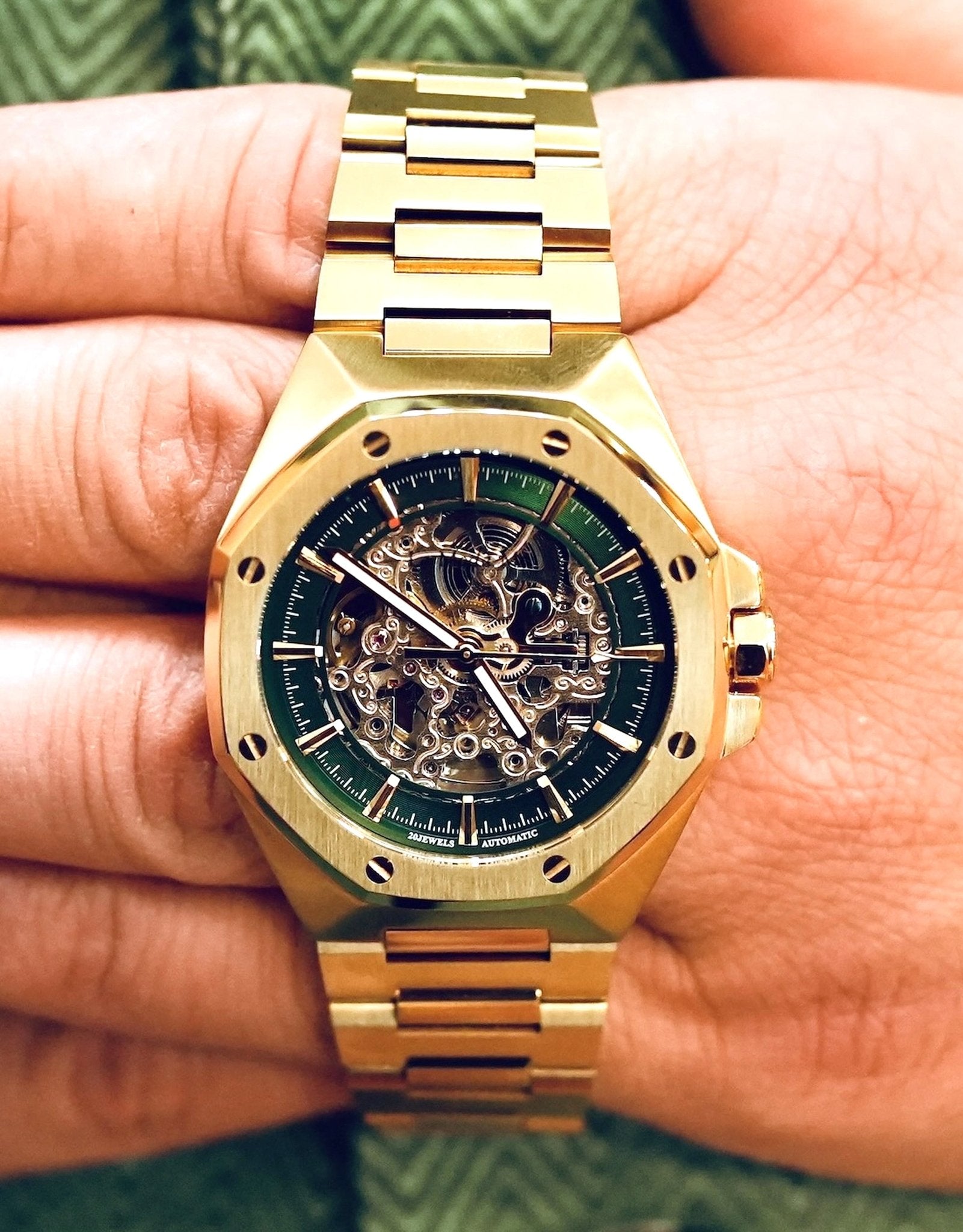 Space Mission Green 8 Watch - Premium Adventure Timepiece - Von Günther zu WindWatches