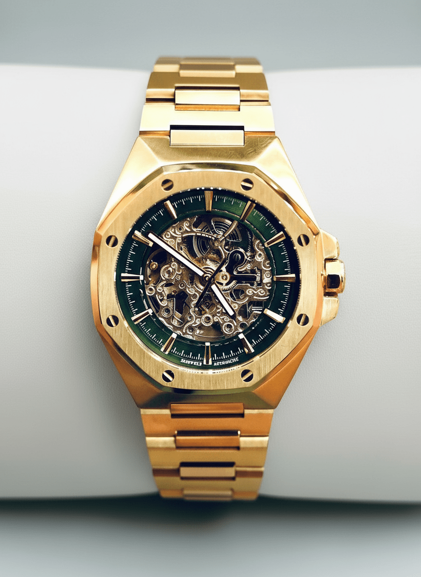 Space Mission Green 8 Watch - Premium Adventure Timepiece - Von Günther zu WindWatches