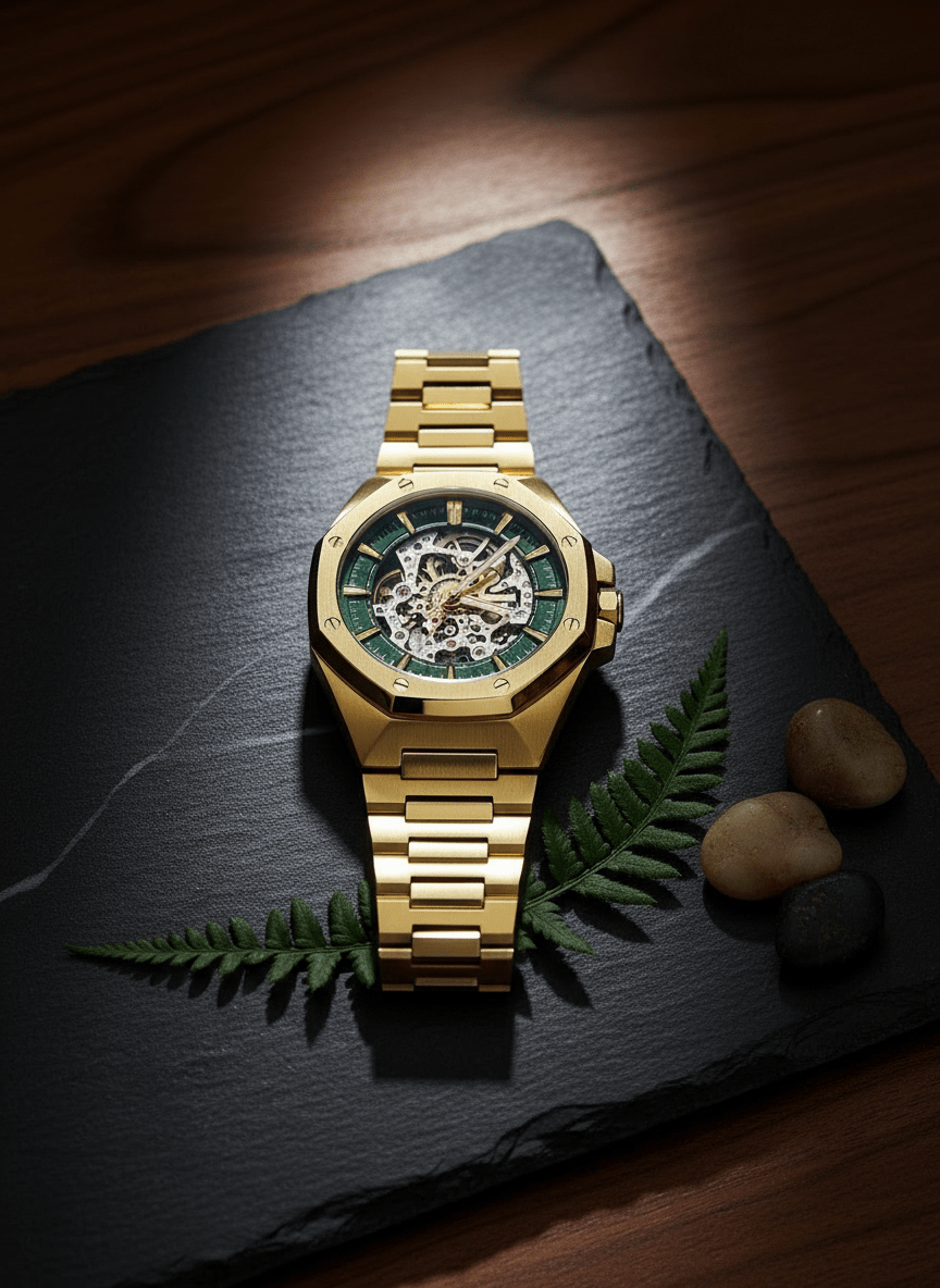 Space Mission Green 8 Watch - Premium Adventure Timepiece - Von Günther zu WindWatches