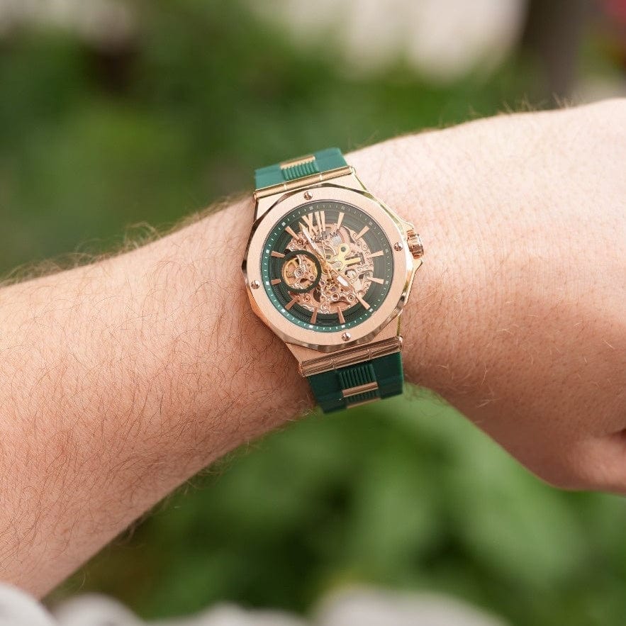 Stetind Emerald Watch - Anvil of the Gods Luxury Timepiece - Von Günther zu WindWatches