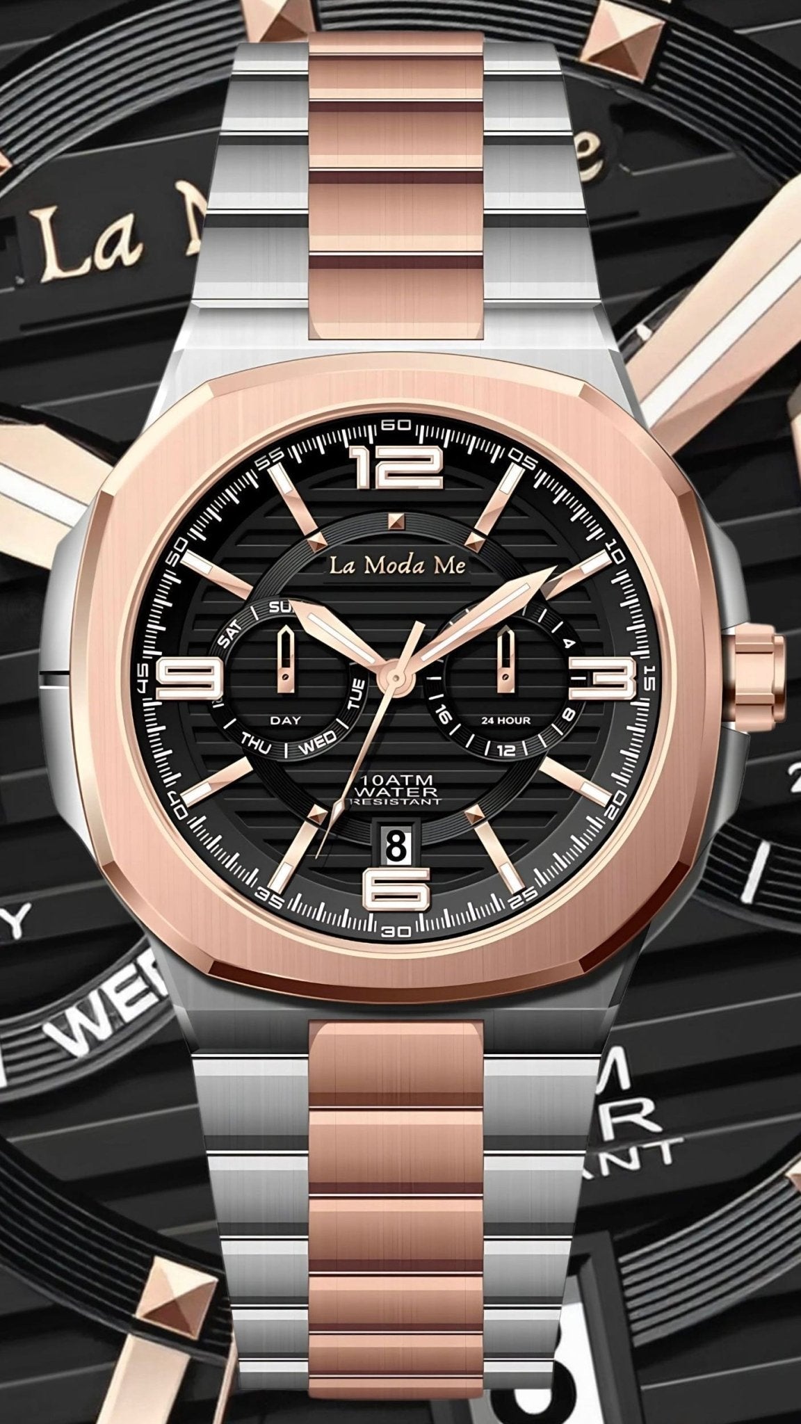 Valhal - G Two - Tone Edition Watch - Premium Luxury Timepiece - Von Günther zu WindWatches