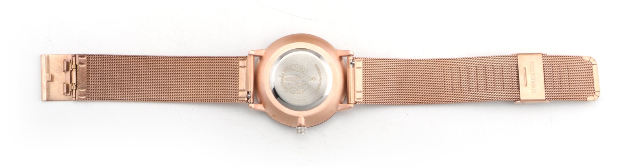 Watch Aurora Rose - Eco - Friendly Rosegold & Walnut Luxury Timepiece - Von Günther zu WindWatches
