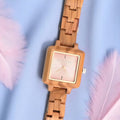 Watch La Piccola Natura - Eco - Friendly Olivewood Pink Timepiece - Von Günther zu WindWatches