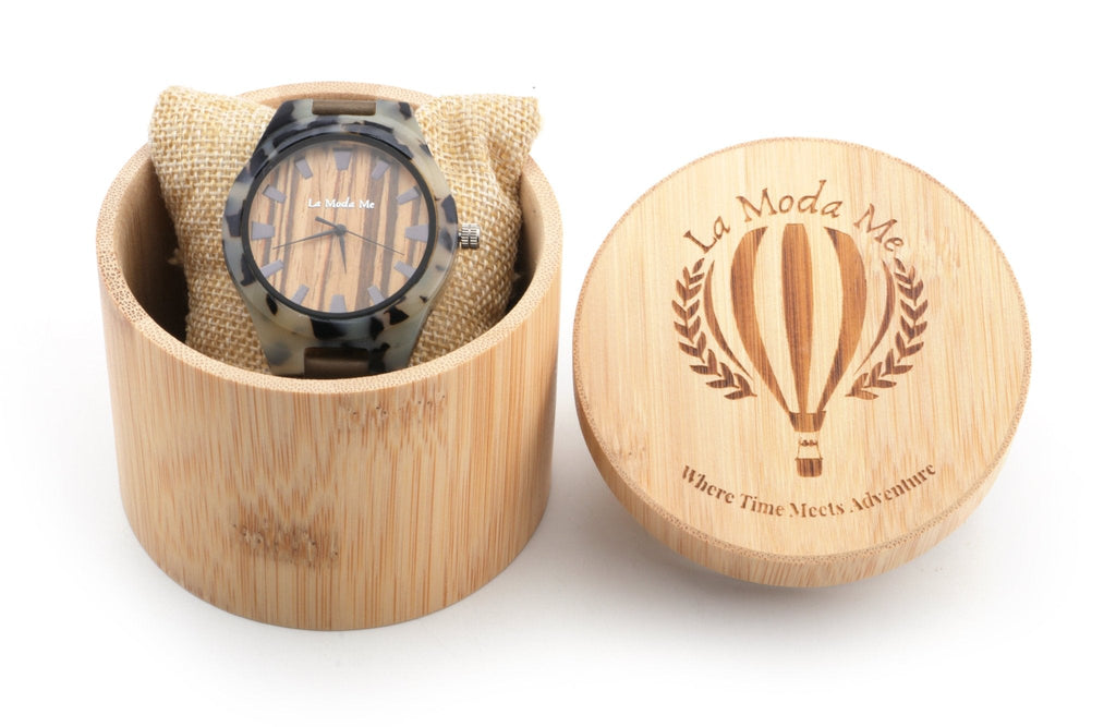 Watch Luce Forte - Eco - Friendly Acetate & Leather Timepiece - Von Günther zu WindWatches