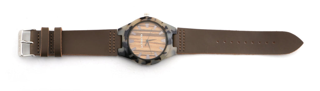 Watch Luce Forte - Eco - Friendly Acetate & Leather Timepiece - Von Günther zu WindWatches