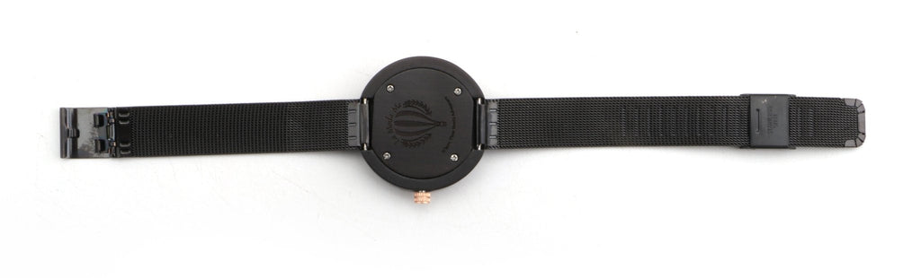 Watch Lumin Ron Black - Eco - Friendly Minimalist Elegant Timepiece - Von Günther zu WindWatches