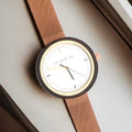 Watch Lumin Rosegold - Eco - Friendly Minimalist Round Timepiece - Von Günther zu WindWatches
