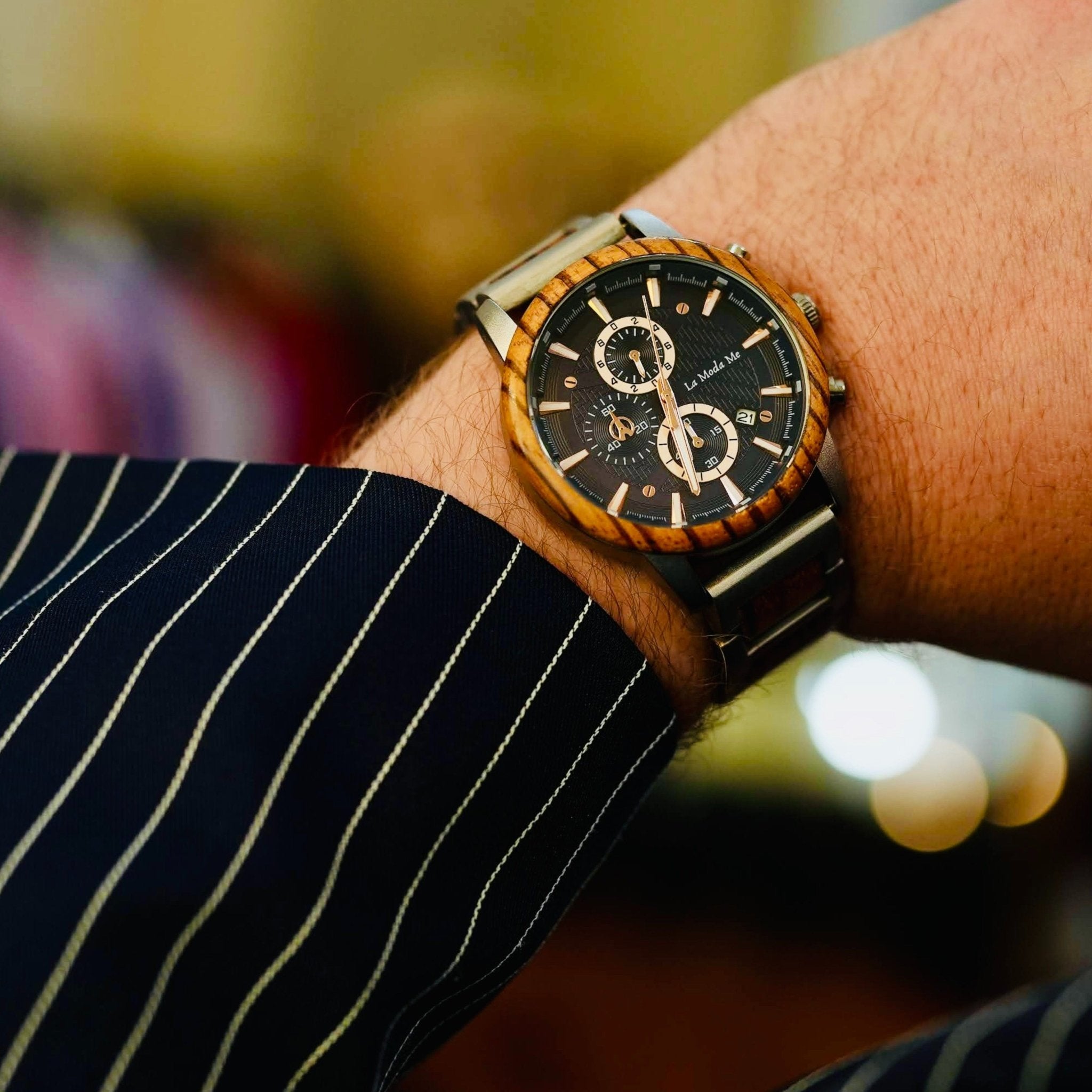 Watch Timberline Blue - Eco - Friendly Wooden Timepiece - Von Günther zu WindWatches