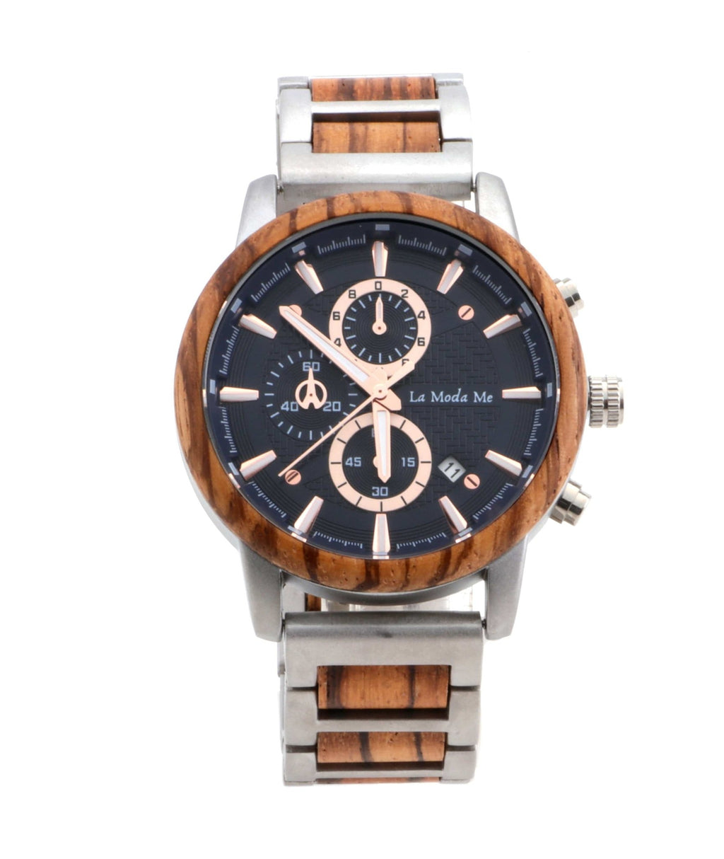 Watch Timberline Blue - Eco - Friendly Wooden Timepiece - Von Günther zu WindWatches