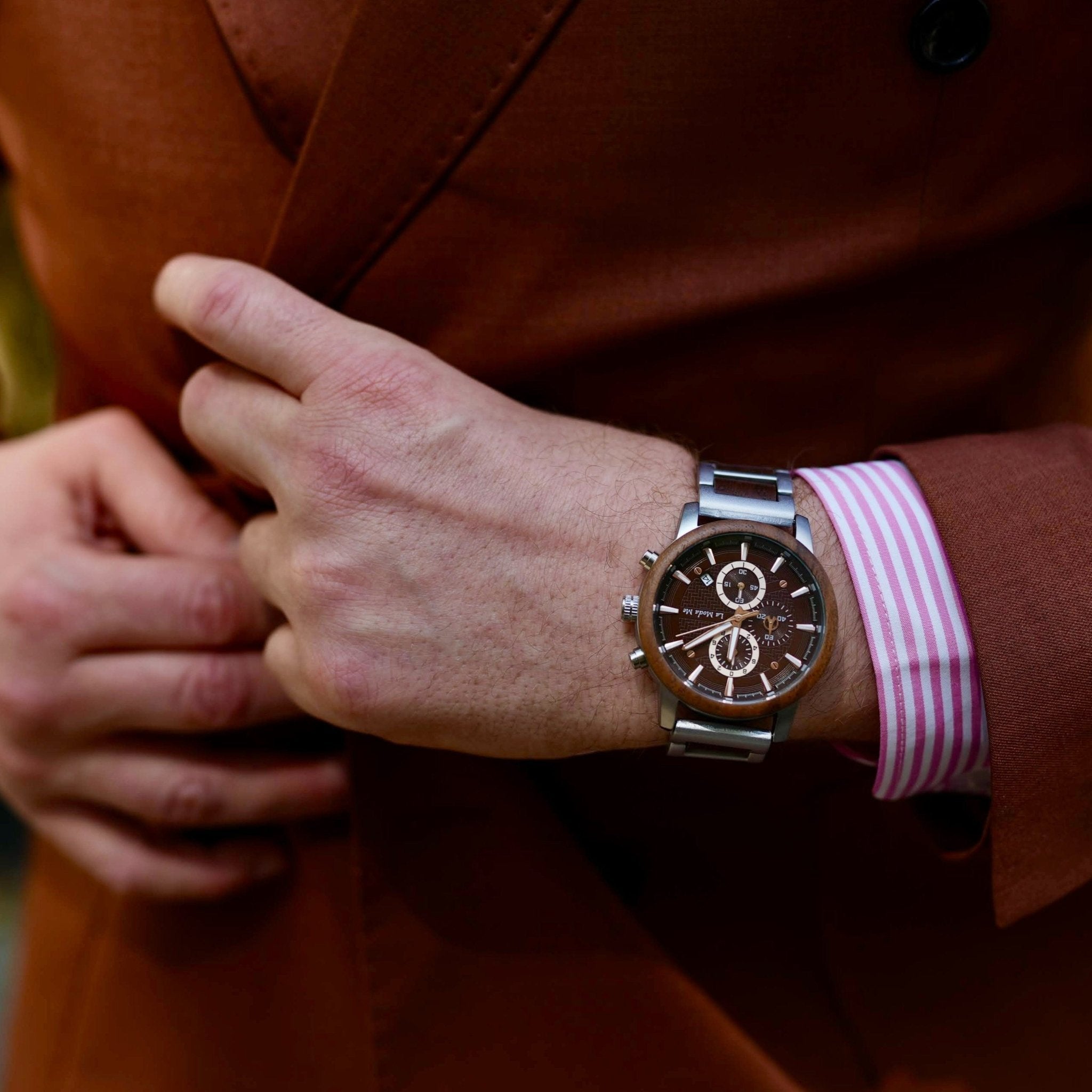 Watch Timberline Brown - Eco - Friendly Wooden Timepiece - Von Günther zu WindWatches