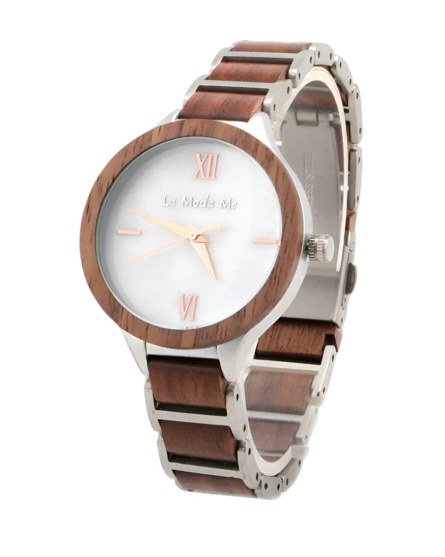 Watch Vita - Eco - Friendly Walnut & Alloy Elegant Women's Watch - Von Günther zu WindWatches