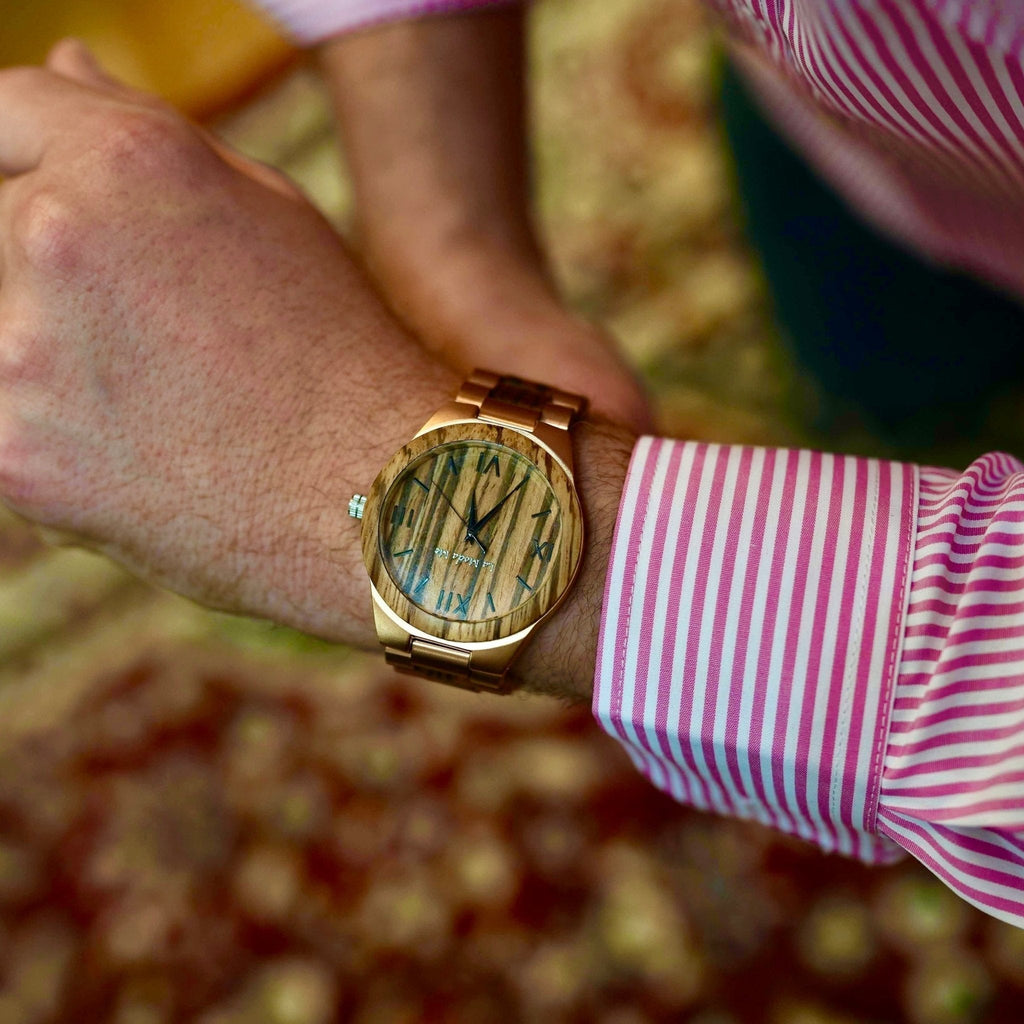 Watch VLUX Ebony - Eco - Friendly Luxury Wooden Timepiece - Von Günther zu WindWatches