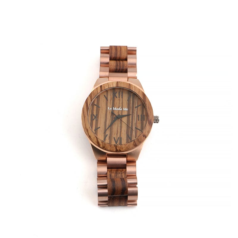 Watch VLUX Ebony - Eco - Friendly Luxury Wooden Timepiece - Von Günther zu WindWatches