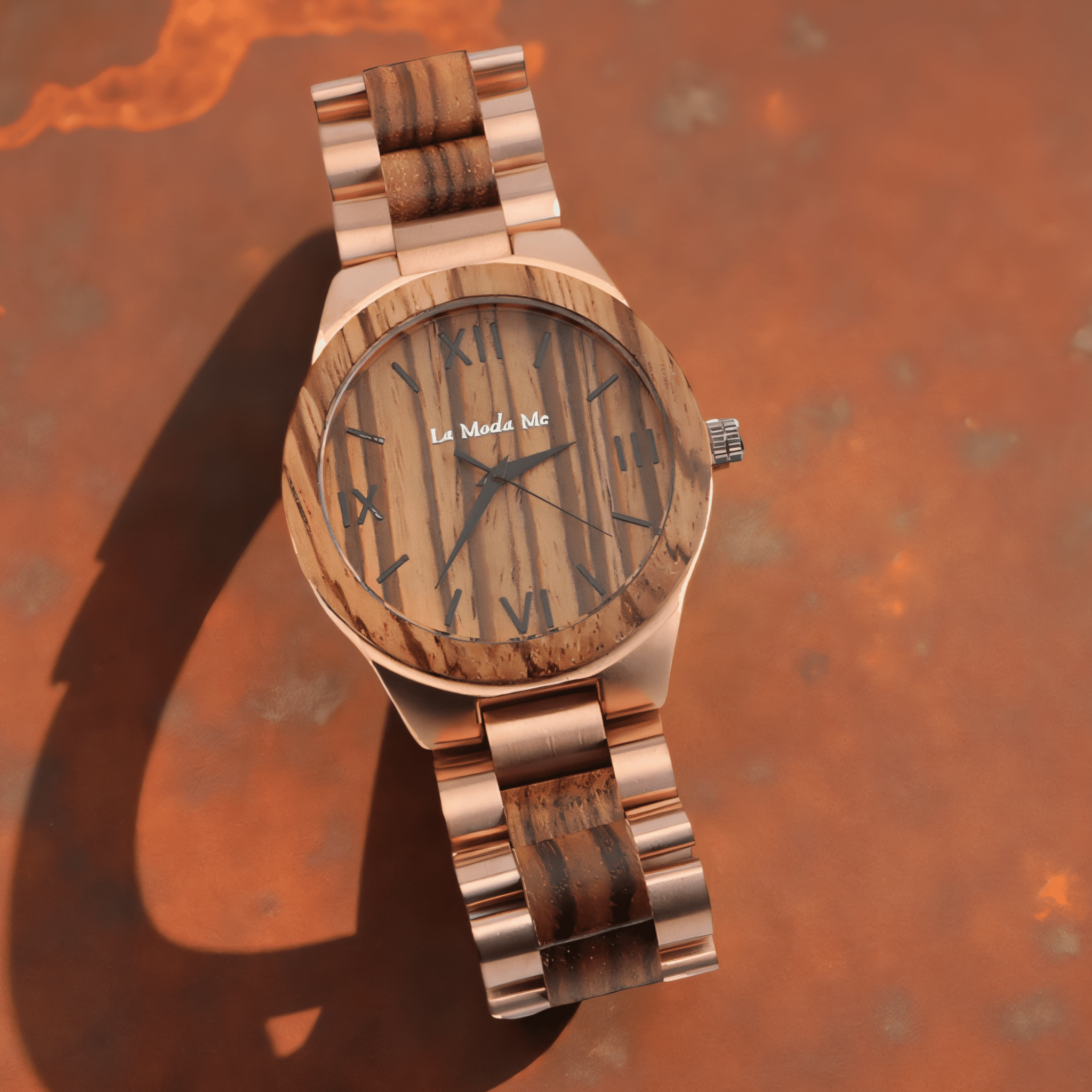 Watch VLUX Ebony - Eco - Friendly Luxury Wooden Timepiece - Von Günther zu WindWatches